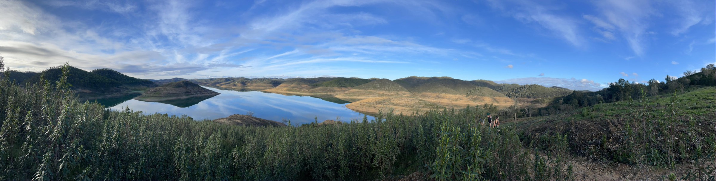 The lake from the ridge above camp.